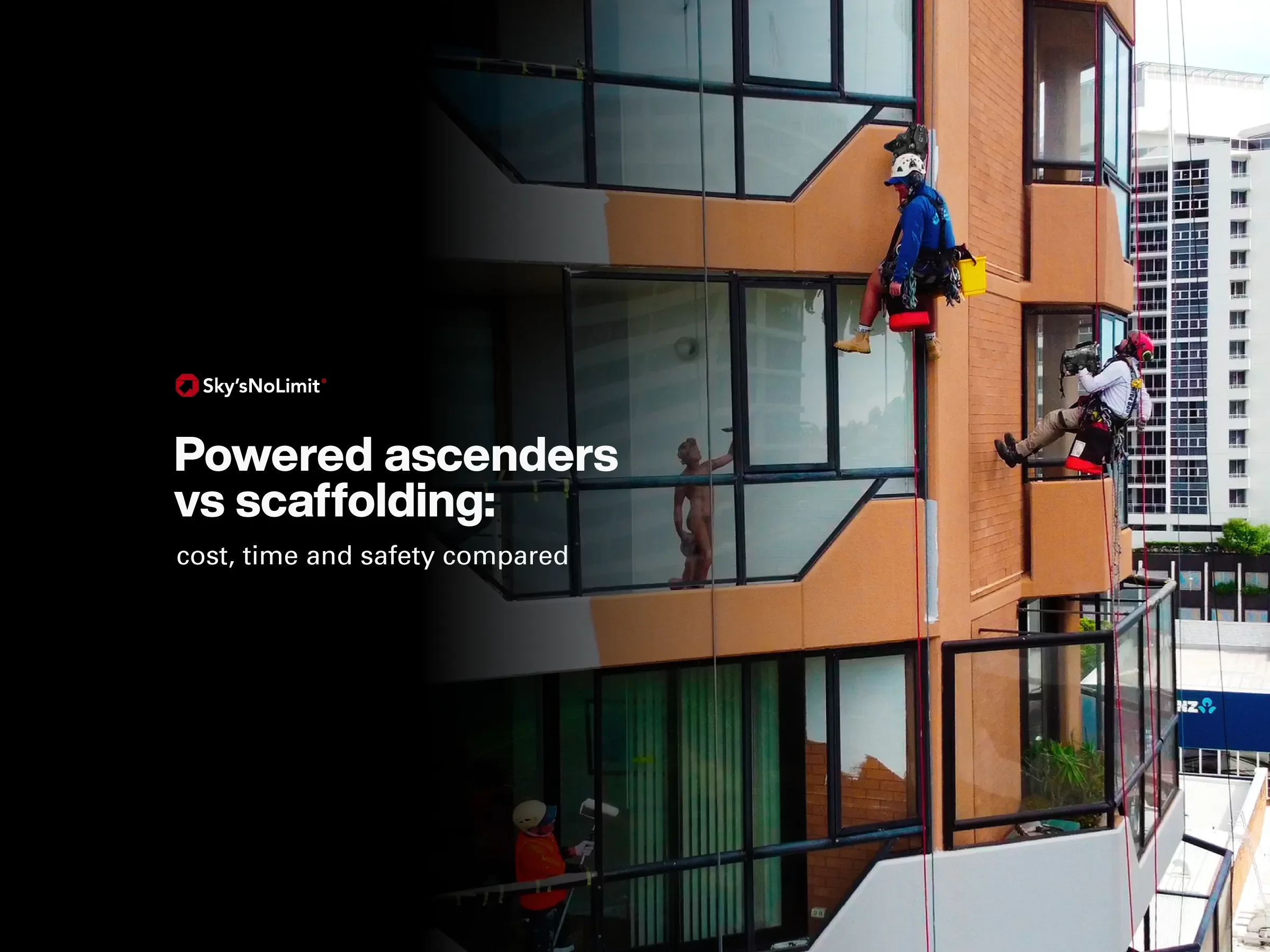 Powered ascenders vs scaffolding: cost, time and safety compared