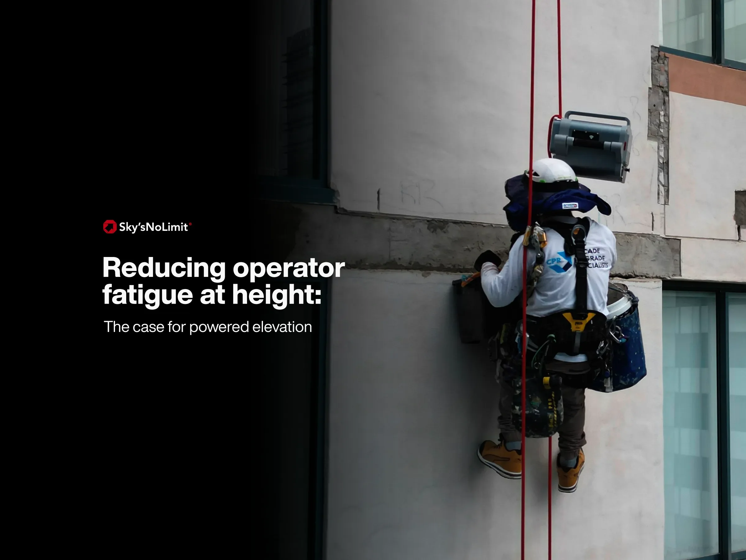Reducing operator fatigue at height: the case for powered elevation